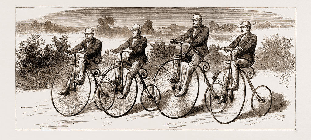Detail of The Bicycle Trip From London To John O'groat's by Anonymous