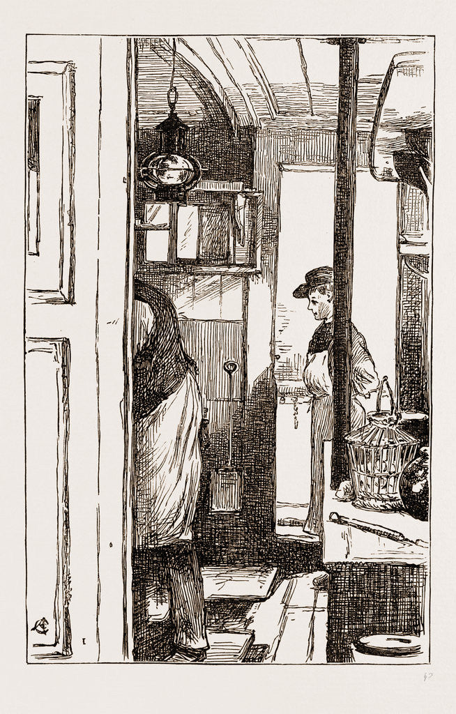 Detail of I. The Cook's Galley On The Antwerp Boat pacific by Anonymous