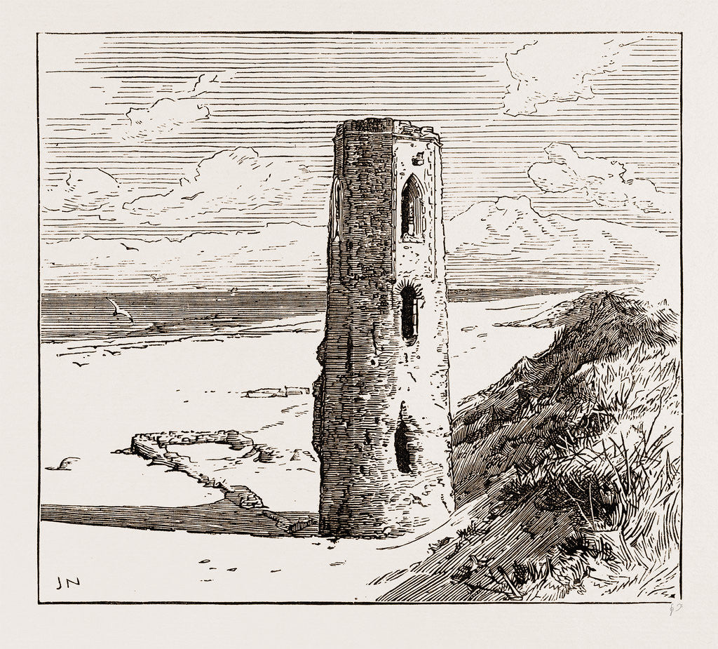 Detail of Remains Of Eccles Church by Anonymous
