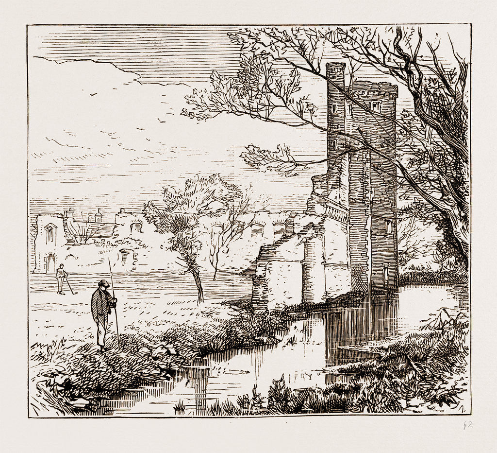 Detail of Caistor Castle, Social Science Congress At Norwich UK 1873 by Anonymous