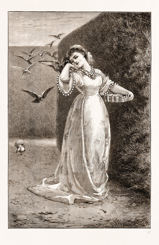 Detail of Good Morning By M.e. Edwards by Anonymous