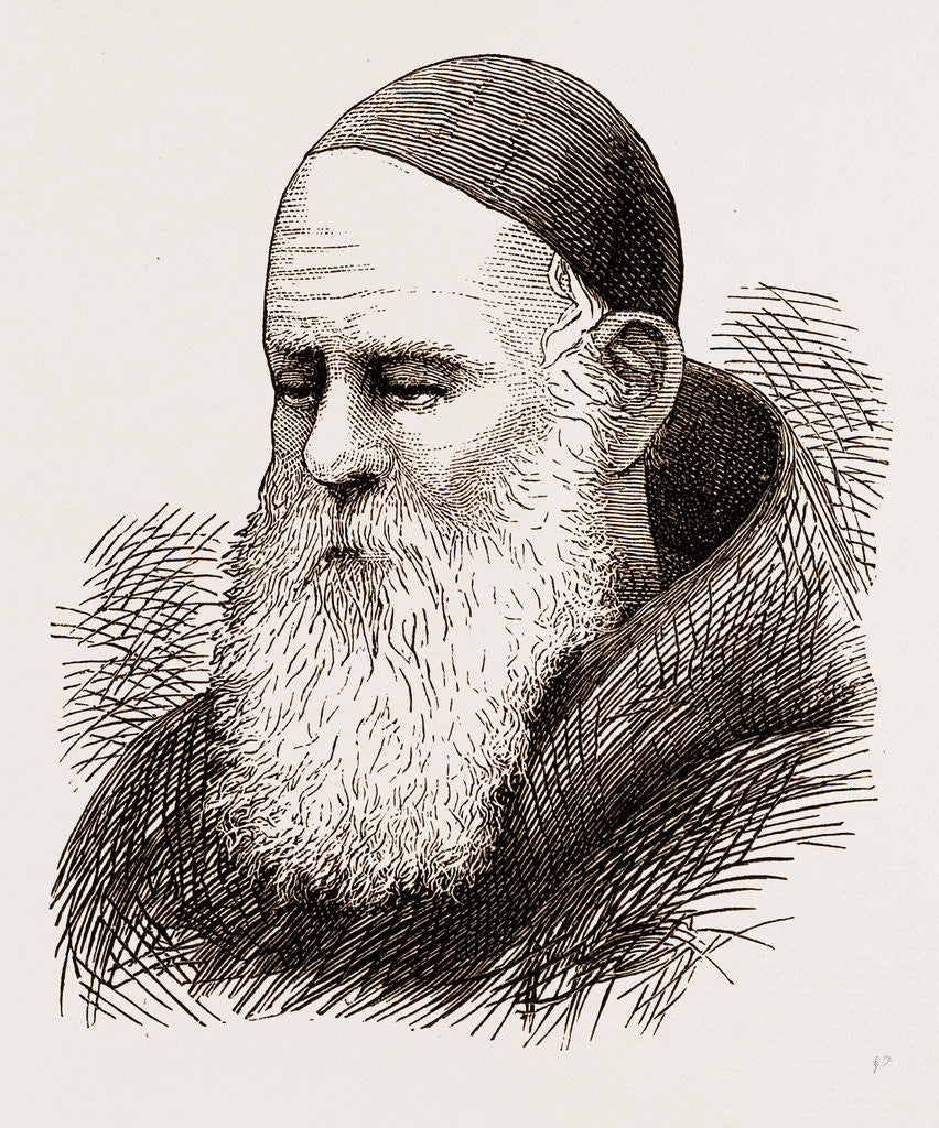 Detail of Italian Monk by Anonymous
