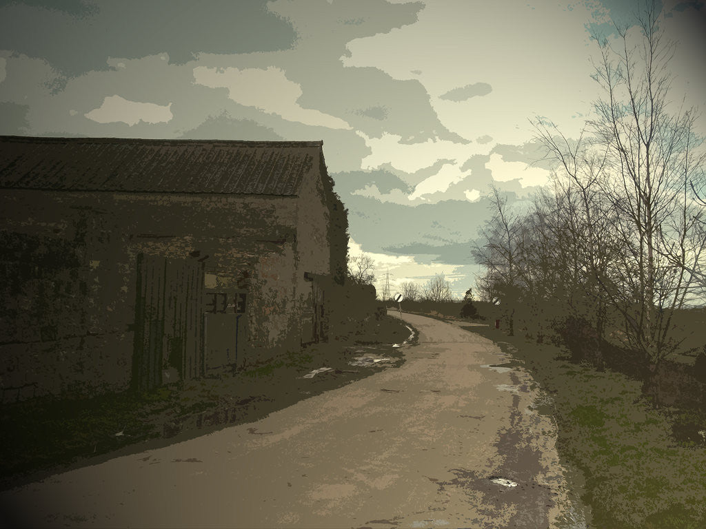 Detail of Outbuilding by Ramper Road in Carr by Sarah Smith