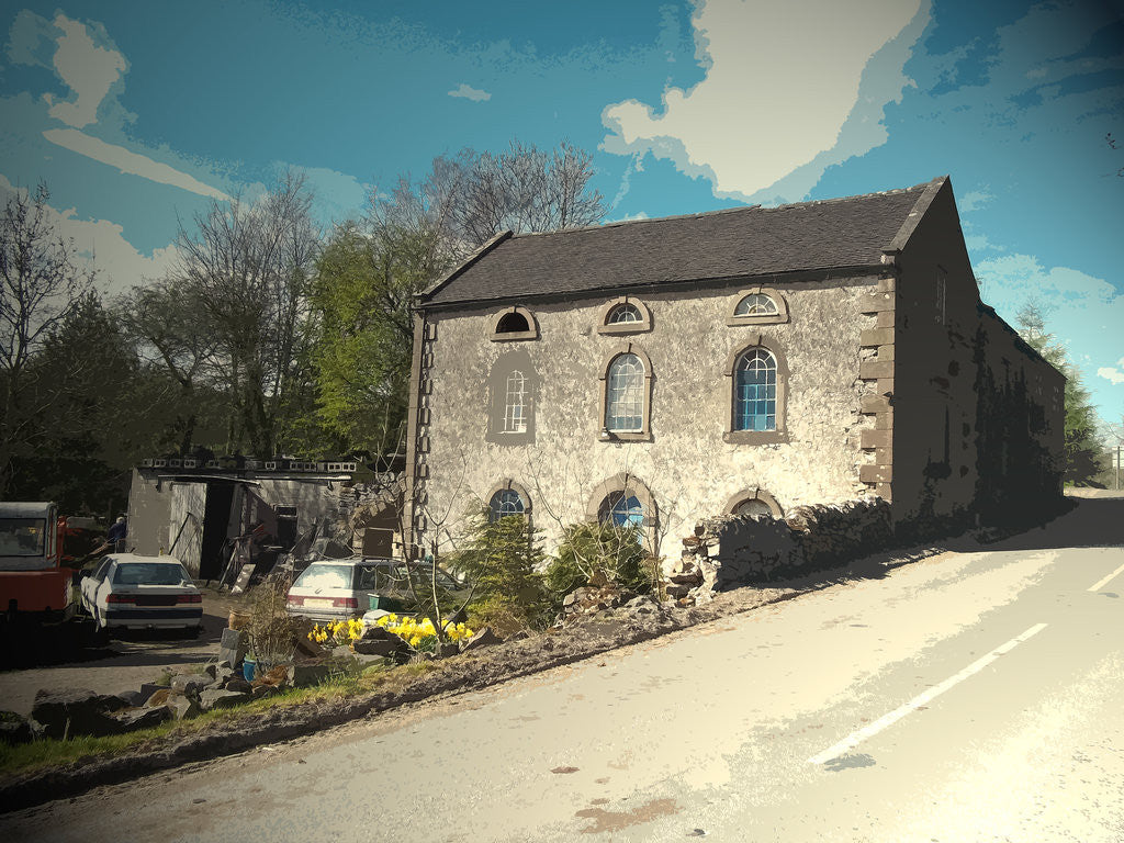 Detail of Character Building in Grangemill by Sarah Smith