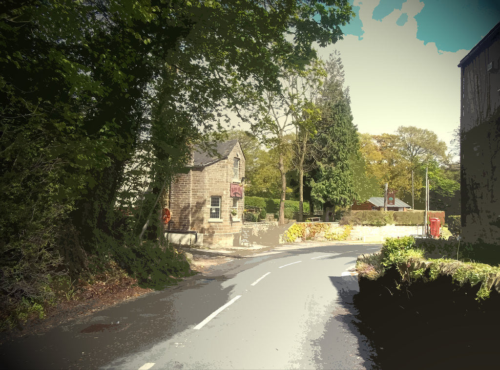 Detail of Spring Scene at Millthorpe by Sarah Smith