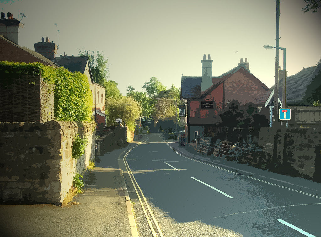 Detail of Crown Street in Duffield by Sarah Smith