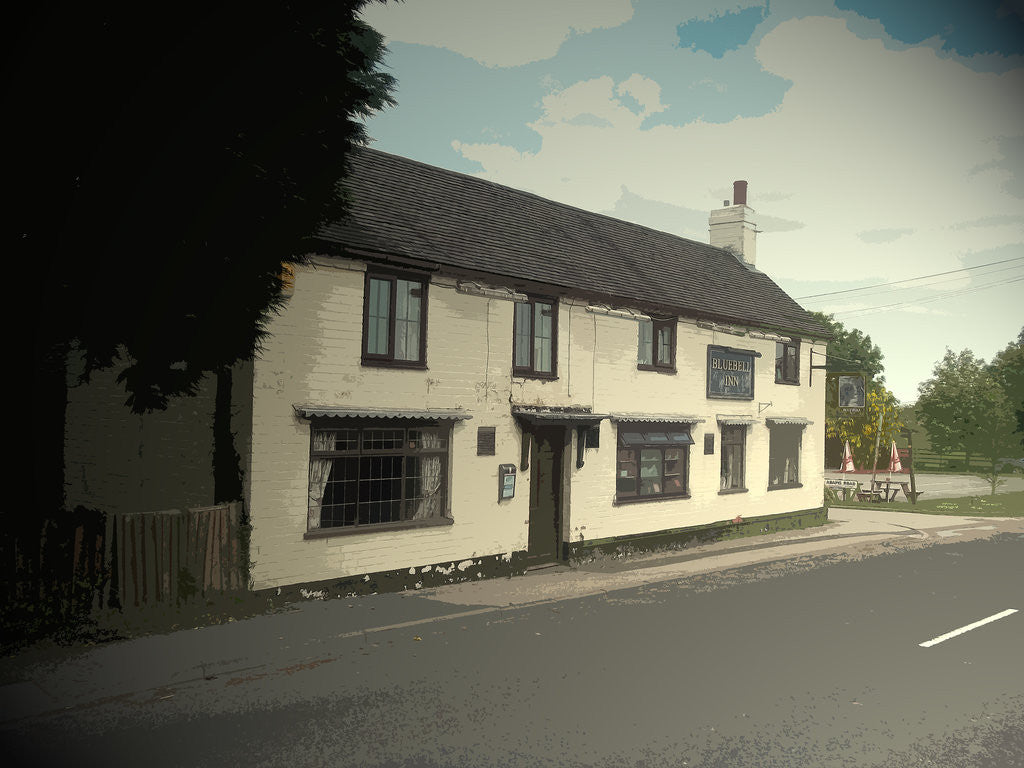 Detail of The Blue Bell Inn by Sarah Smith