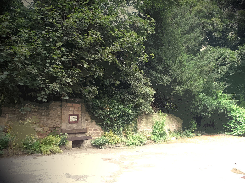 Detail of Entrance Door to Demolished Hall by Sarah Smith