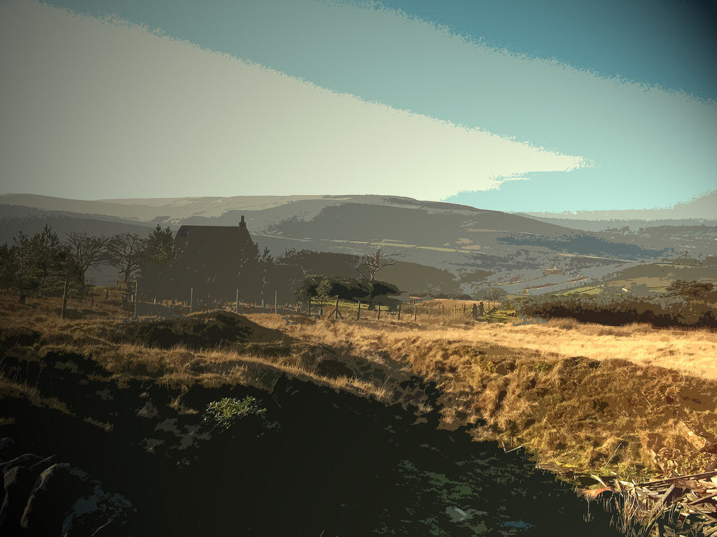 Detail of Wood's Cabin by Sarah Smith