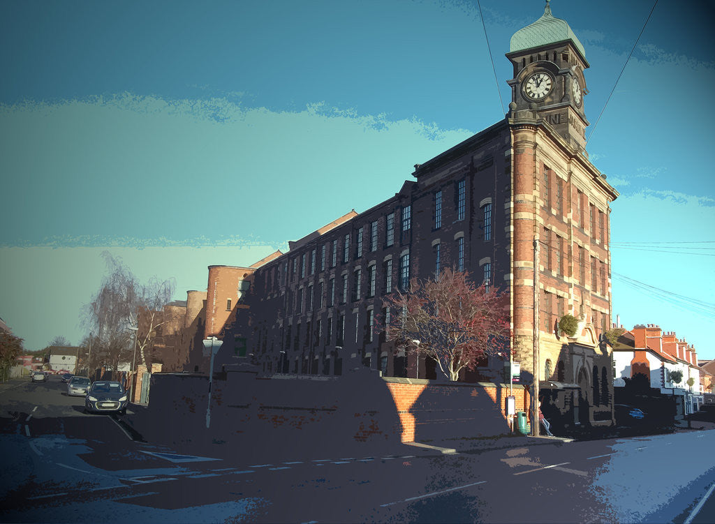 Detail of Victoria Mill in Draycott by Sarah Smith