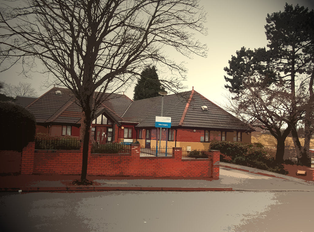 Detail of Eden Surgery in Ilkeston by Sarah Smith