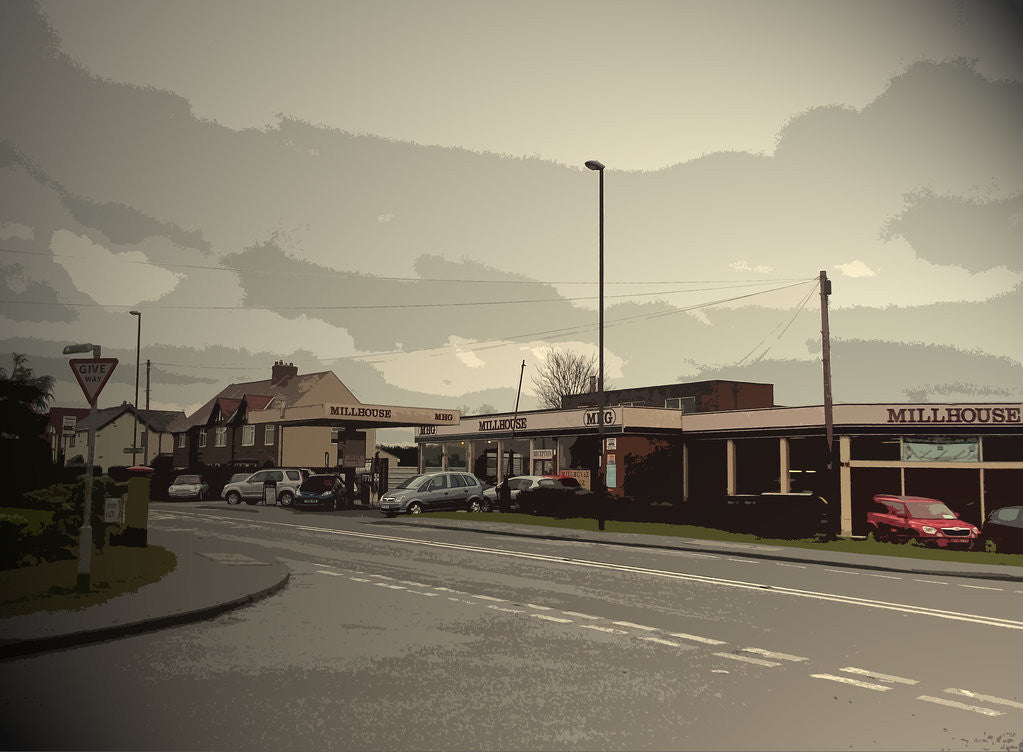 Detail of Millhouse Garage by Sarah Smith