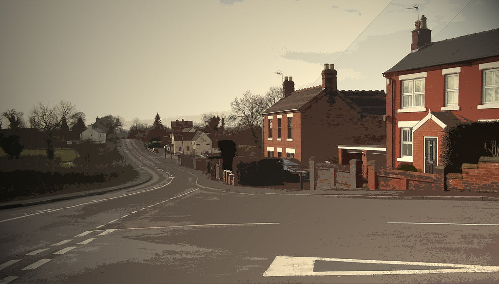 Detail of T-Junction at Denby Common by Sarah Smith