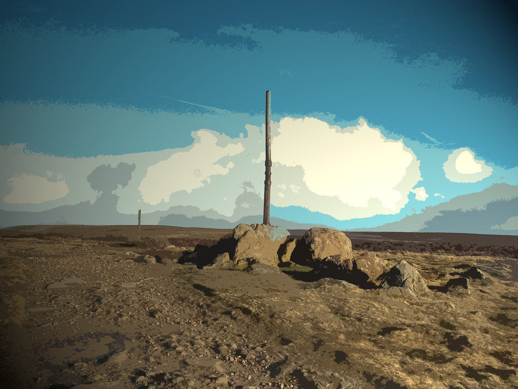 Detail of Stanedge Pole by Sarah Smith