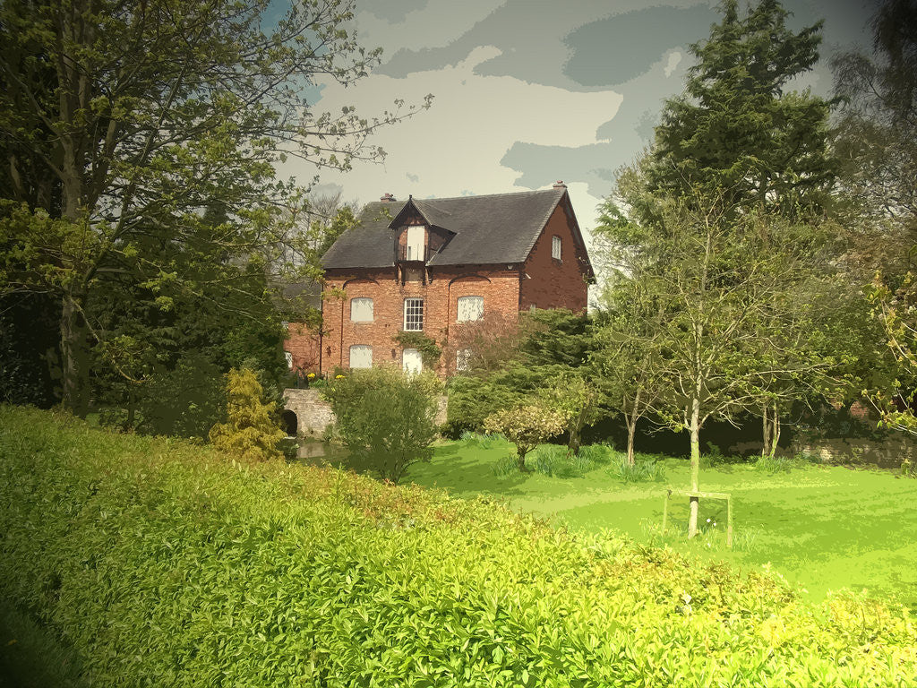 Detail of Former Corn Mill in Longford by Sarah Smith