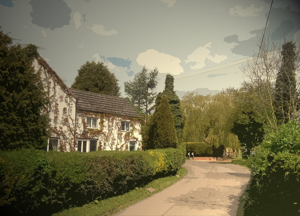 Detail of Hoargate Lane by Sarah Smith