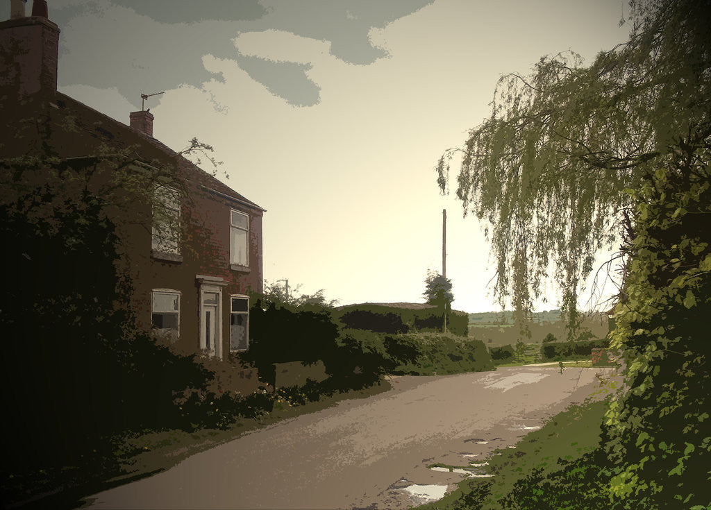 Detail of Main Street in Hollington by Sarah Smith