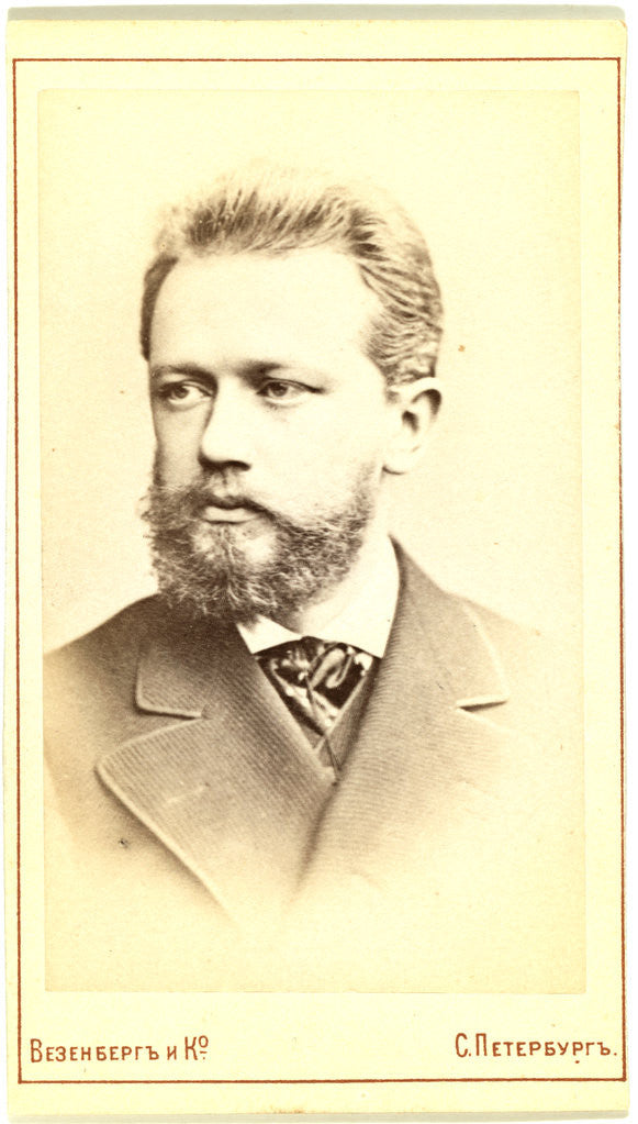 Detail of Peter Ilich Tchaikovsky by Anonymous