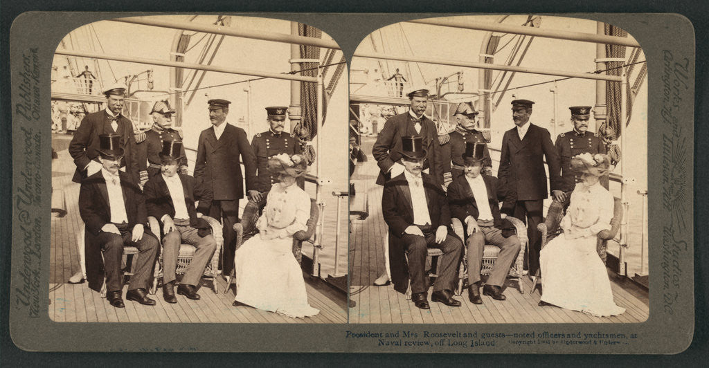 Detail of President and Mrs Roosevelt by Anonymous