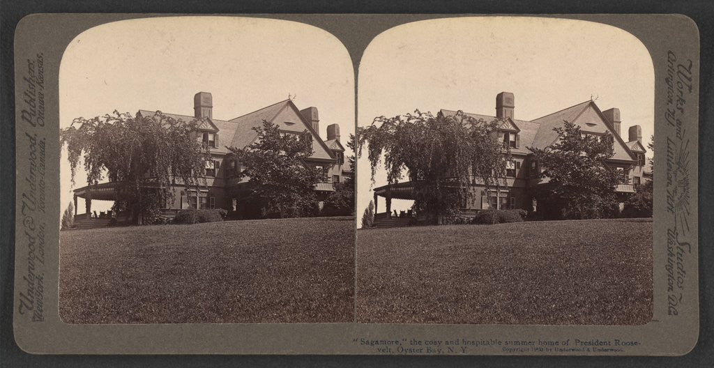 Detail of Sagamore, the cosy [sic] and hospitable summer home of President Roosevelt, Oyster Bay, N.Y by Anonymous