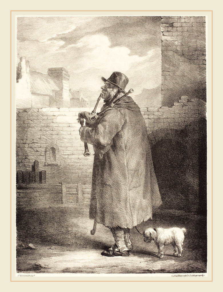 Detail of The Piper by Théodore Gericault