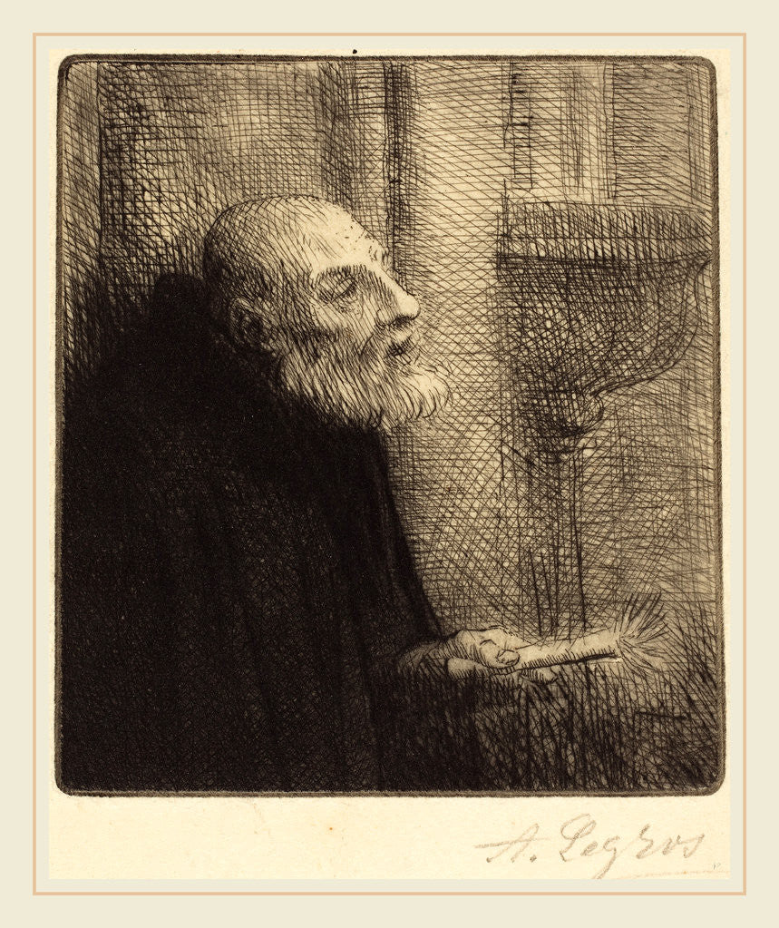 Detail of Distributor of the Holy Water by Alphonse Legros