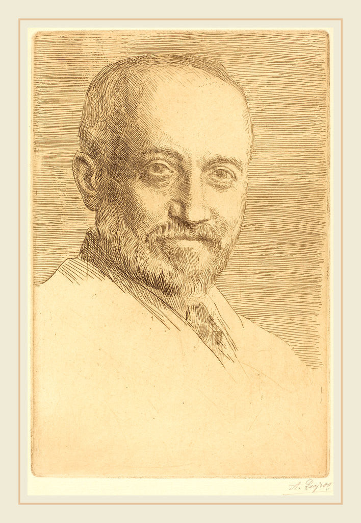 Detail of C.J. Knowles, 2nd plate by Alphonse Legros