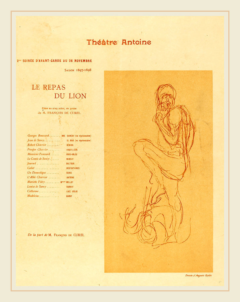 Detail of Le Repas du lion, 1897 by Anonymous