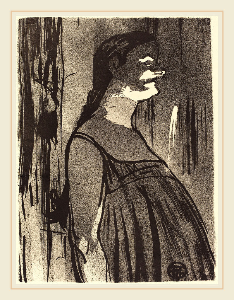 Detail of Madame Abdala, 1893 by Henri de Toulouse-Lautrec