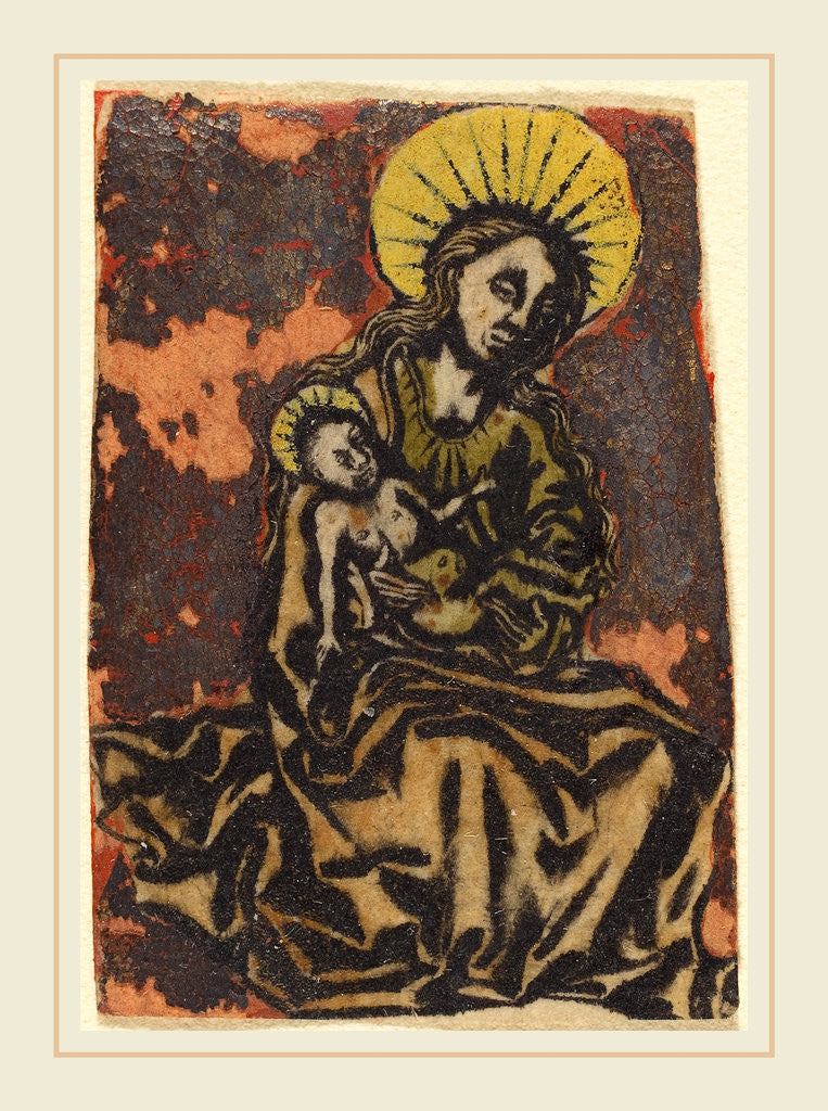 Detail of Madonna and Child, c. 1480 by Anonymous