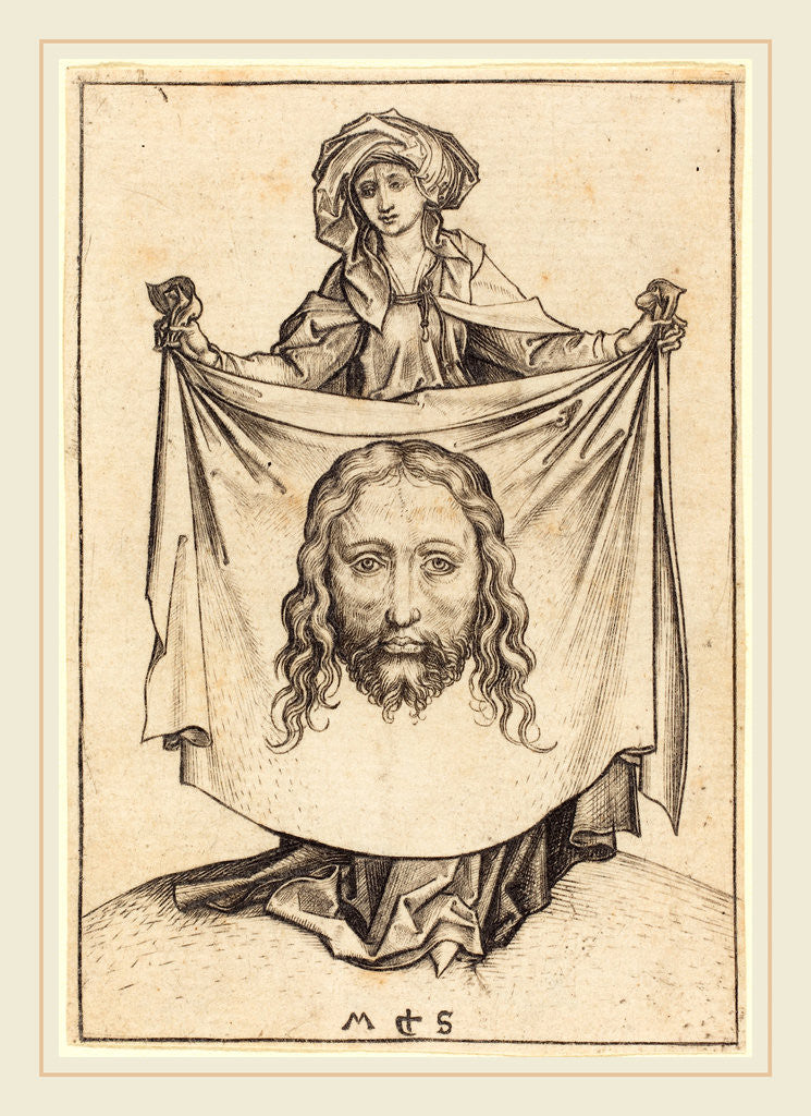 Detail of Saint Veronica, c. 1480 by Martin Schongauer