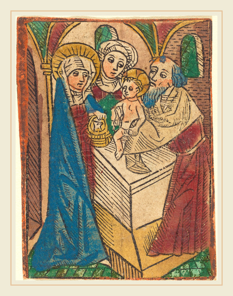 Detail of Presentation, c. 1490 by Anonymous