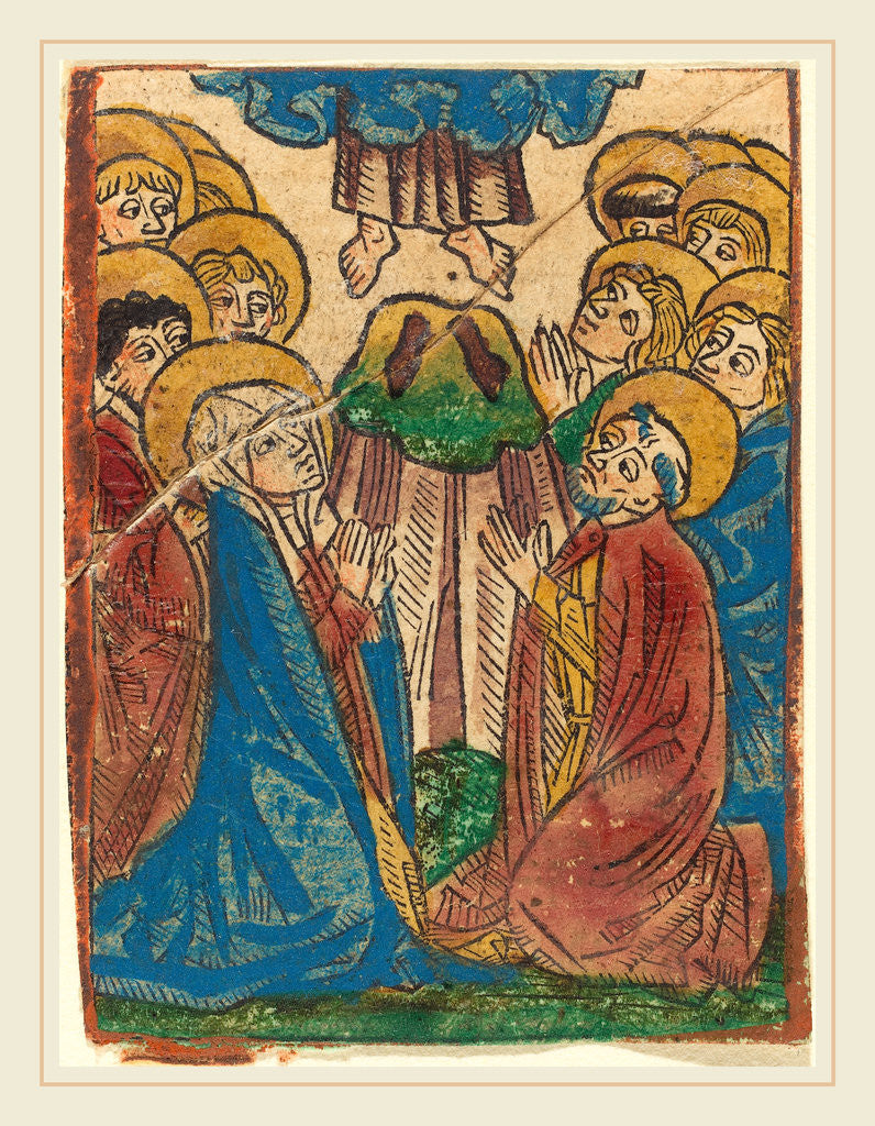 Detail of Ascension, c. 1490 by Anonymous