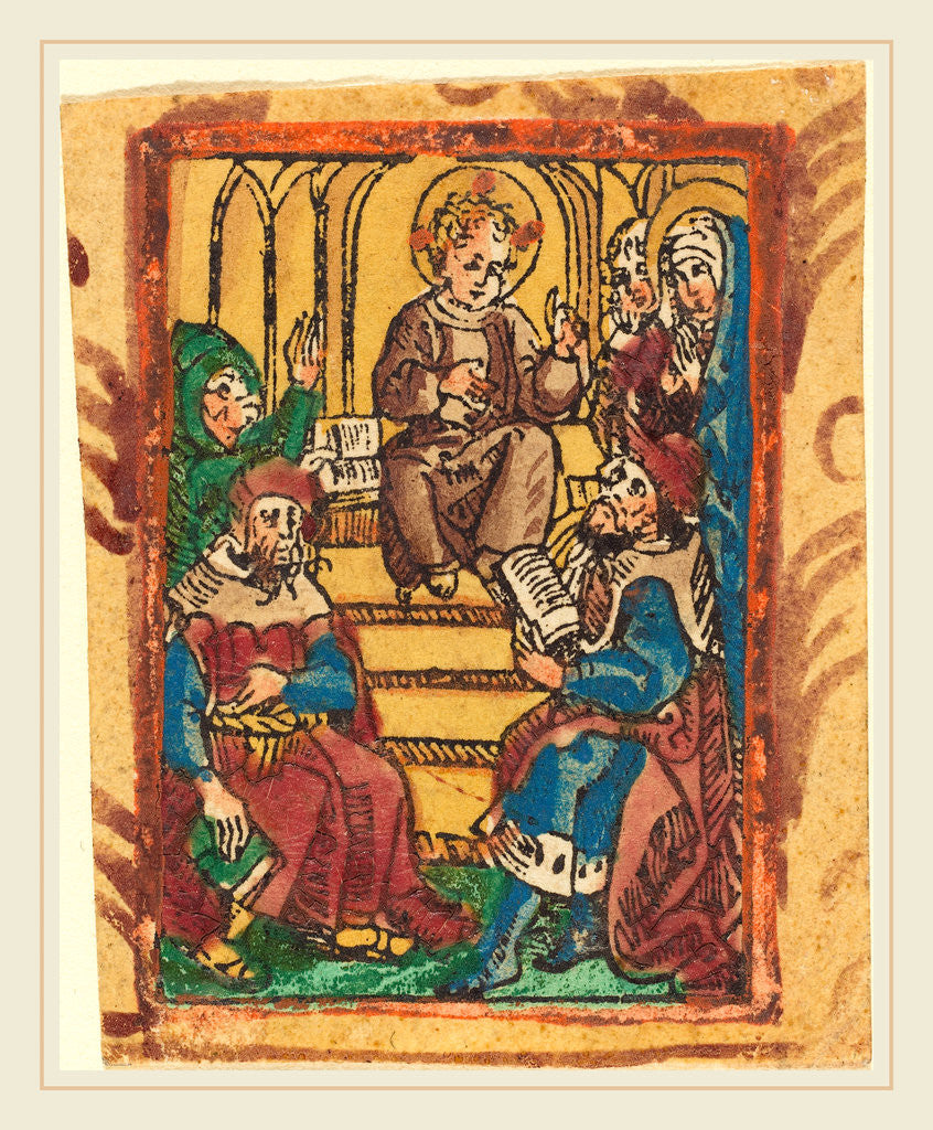 Detail of The Twelve Year Old Jesus in the Temple by Ludwig of Ulm