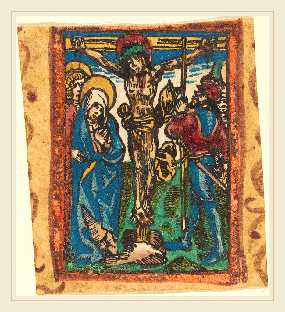 Detail of The Crucifixion by Ludwig of Ulm