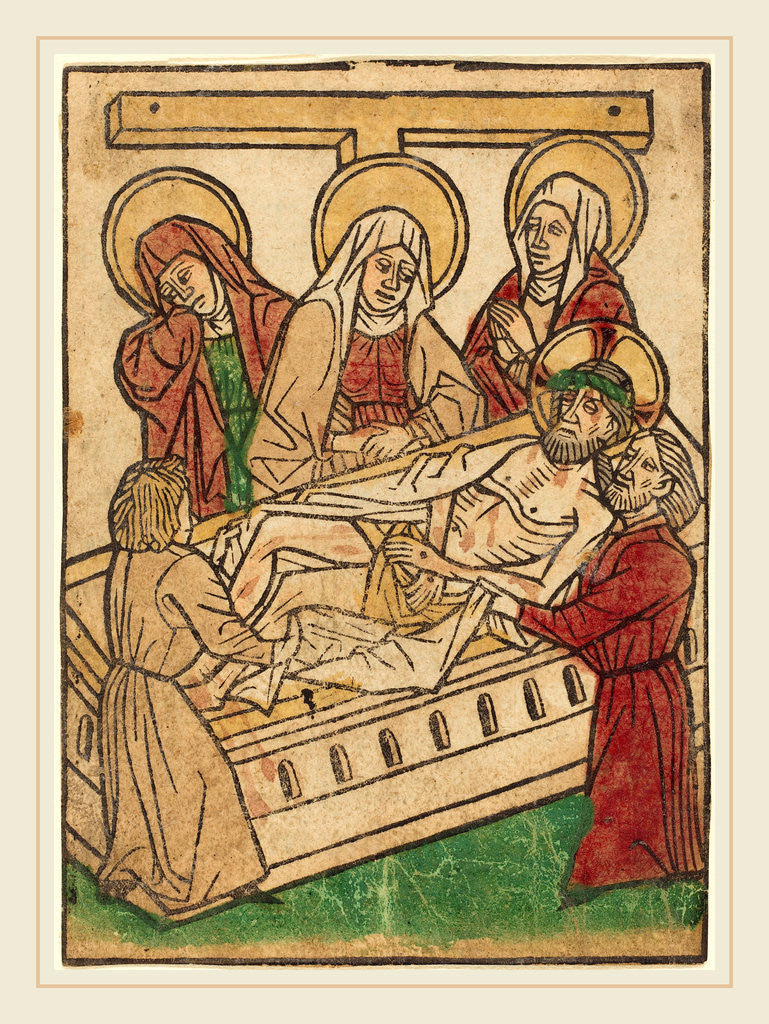 Detail of The Entombment by Ludwig of Ulm