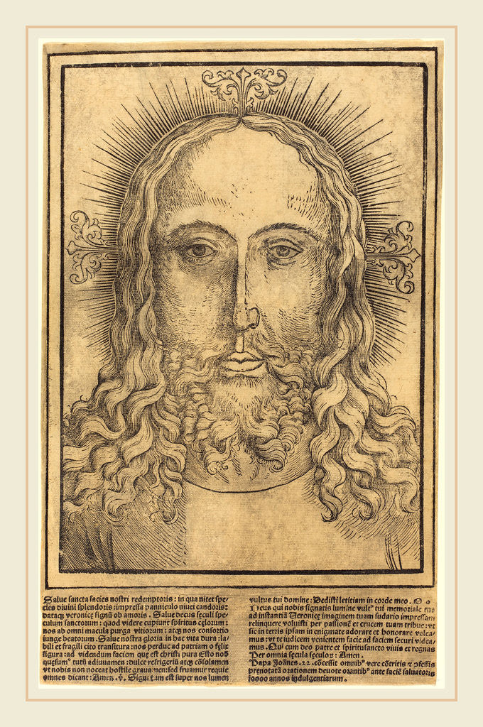Detail of The Head of Christ, probably 1500-1510 by Anonymous