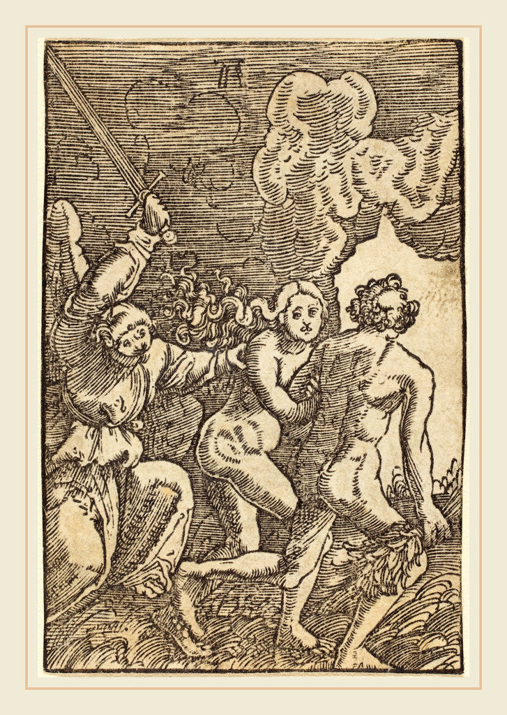 Detail of Expulsion from Paradise, c. 1513 by Albrecht Altdorfer