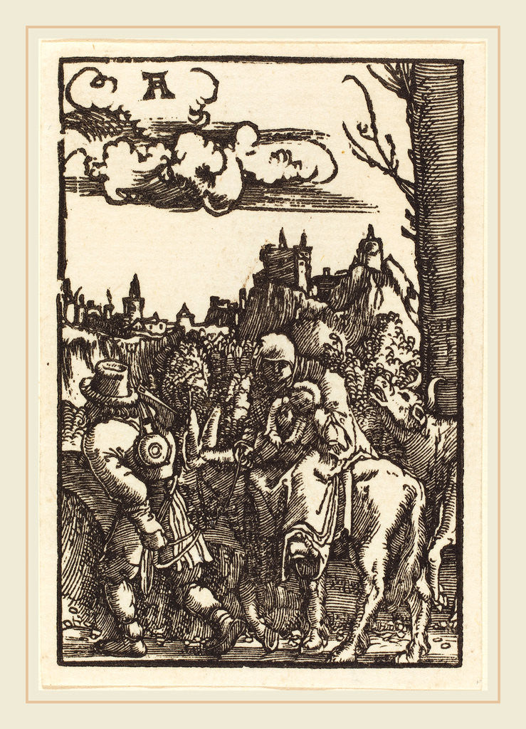 Detail of The Flight into Egypt, c. 1513 by Albrecht Altdorfer