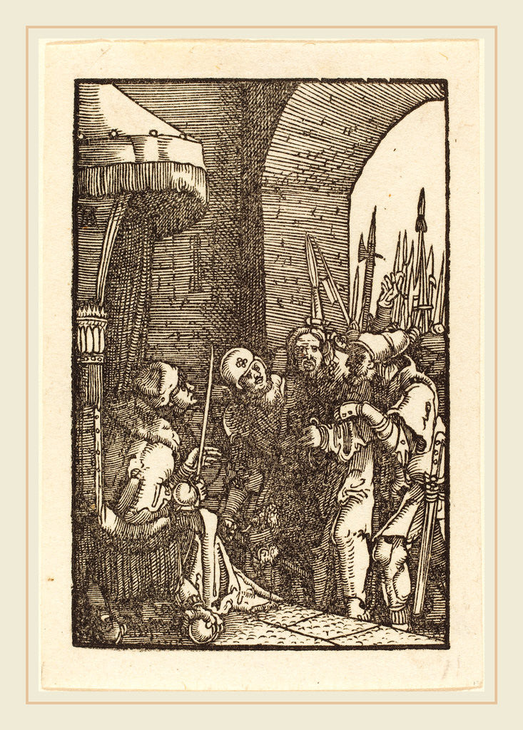 Detail of Christ before Caiaphas, c. 1513 by Albrecht Altdorfer