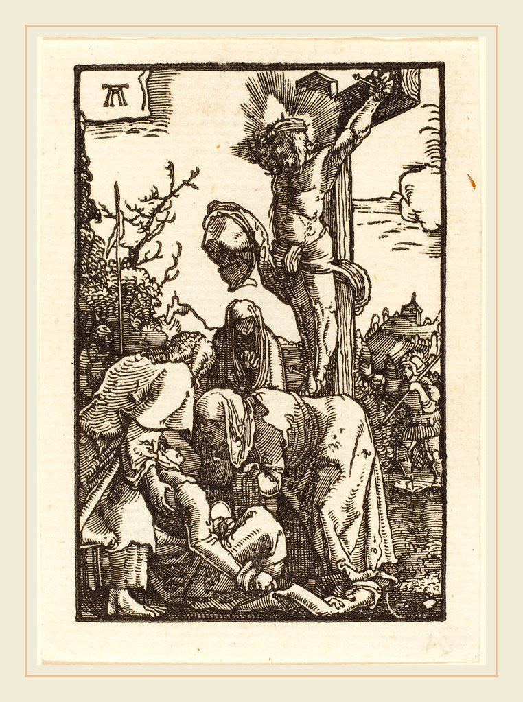 Detail of Christ on the Cross, c. 1513 by Albrecht Altdorfer