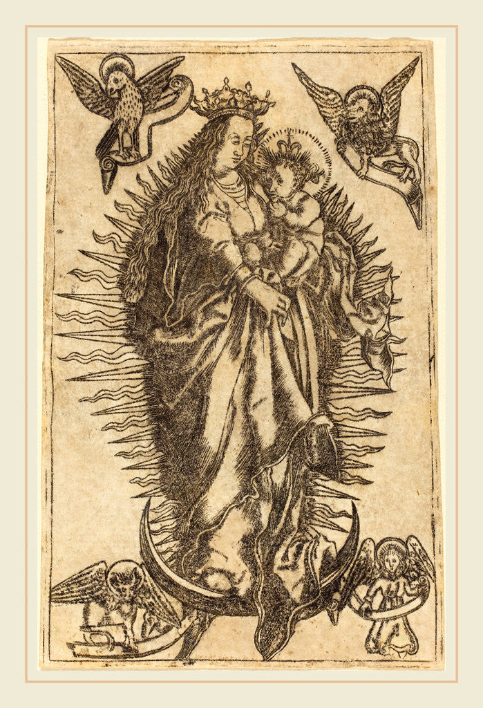 Detail of Madonna and Child by Anonymous