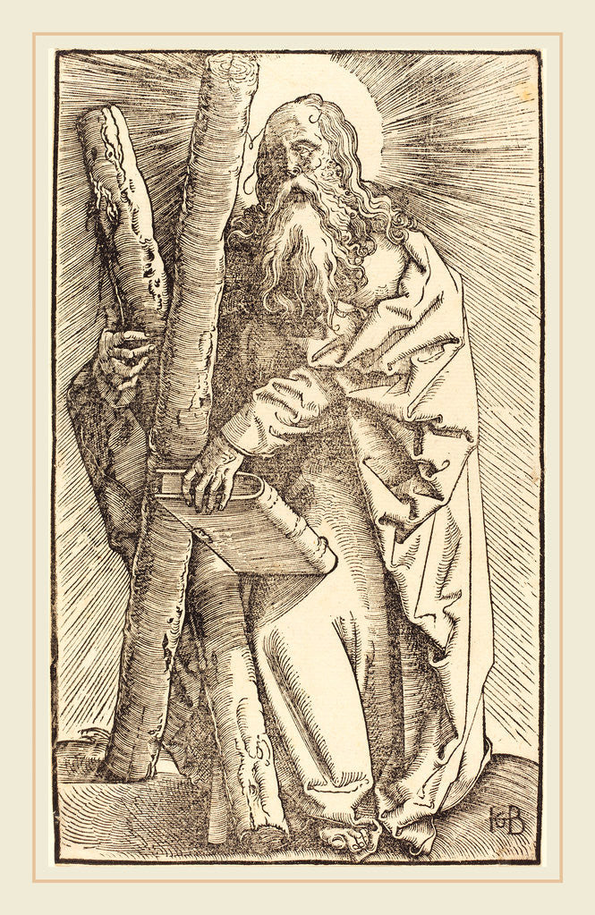 Detail of Saint Andrew, 1519 by Hans Baldung Grien