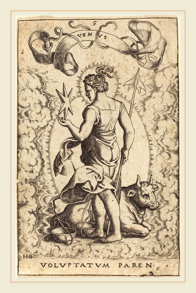 Detail of Venus by Sebald Beham