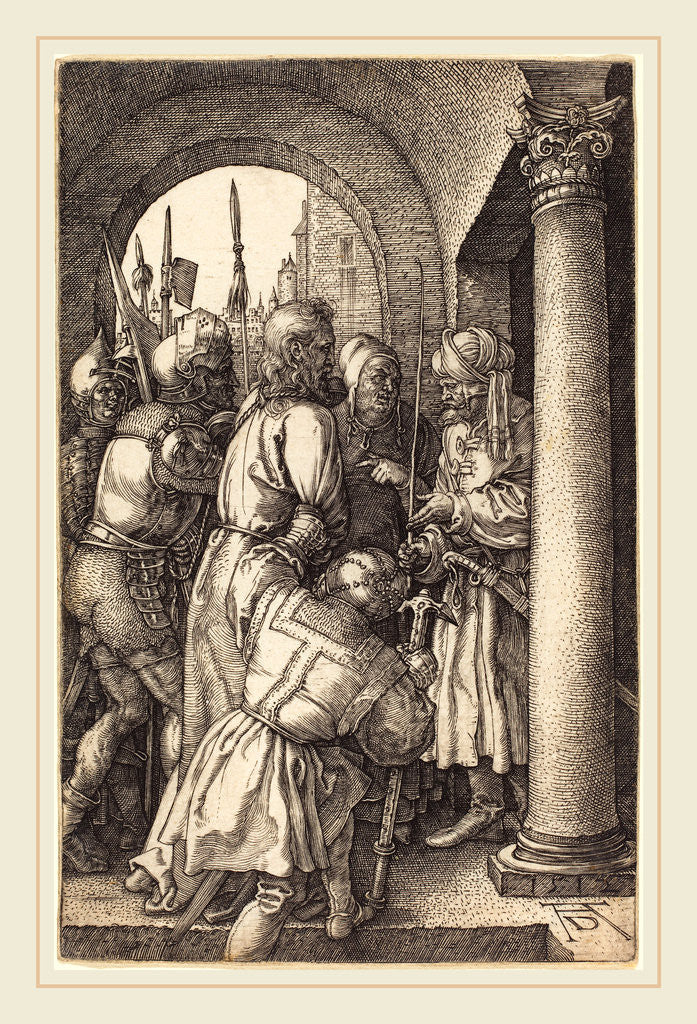 Detail of Christ before Pilate, 1512 by Albrecht Dürer