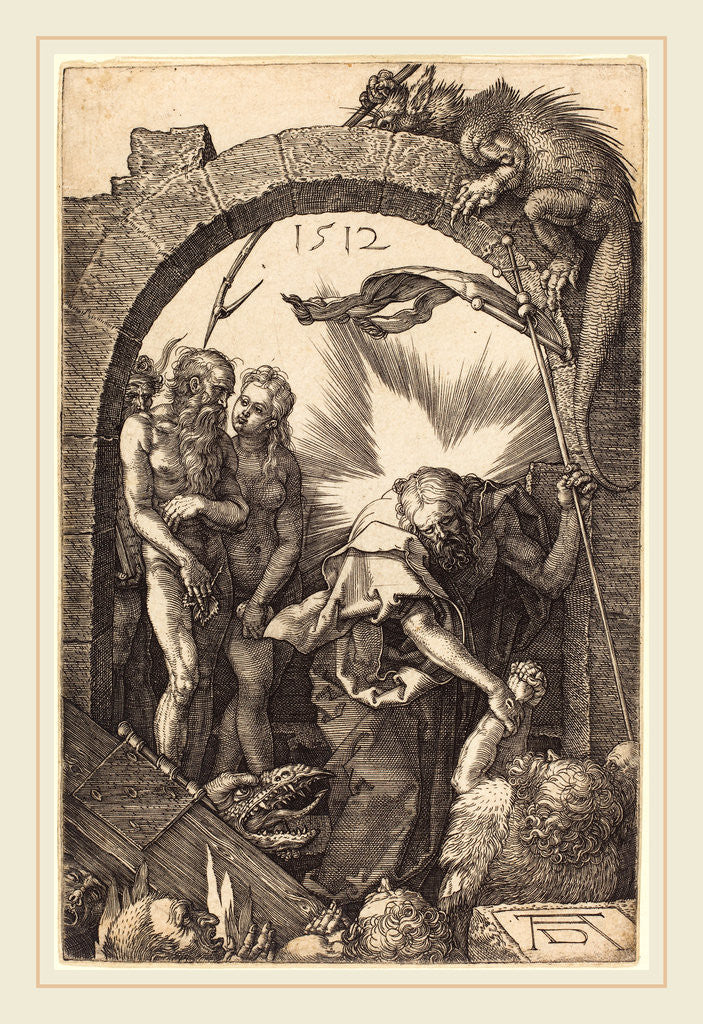 Detail of Christ in Limbo, 1512 by Albrecht Dürer