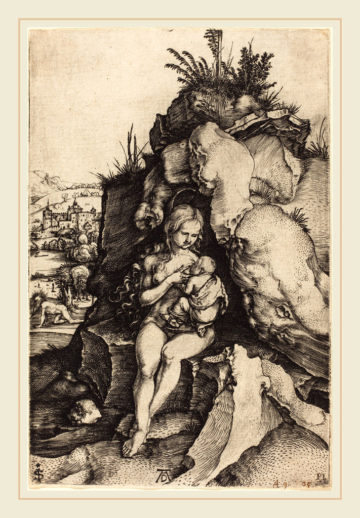 Detail of The Penance of Saint John Chrysostom, c. 1497 by Albrecht Dürer