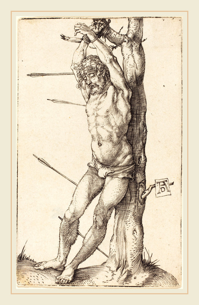 Detail of Saint Sebastian Bound to the Tree by Albrecht Dürer