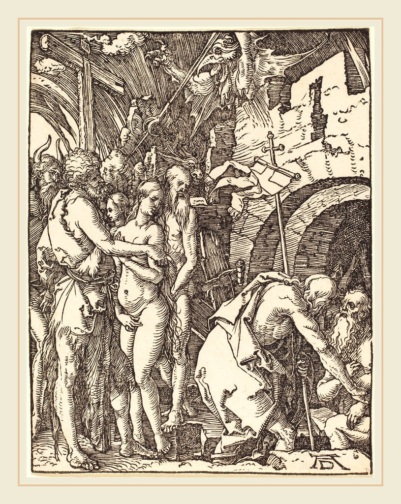 Detail of Christ in Limbo, probably c. 1509-1510 by Albrecht Dürer