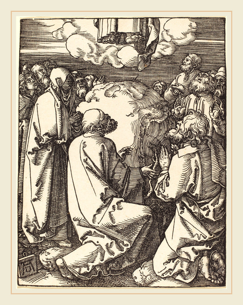 Detail of The Ascension, probably c. 1509-1510 by Albrecht Dürer